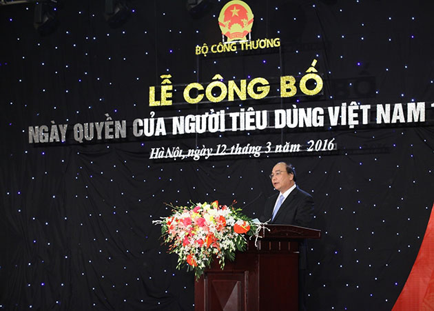 Công bố Ngày Quyền của người tiêu dùng Việt Nam 15 tháng 3