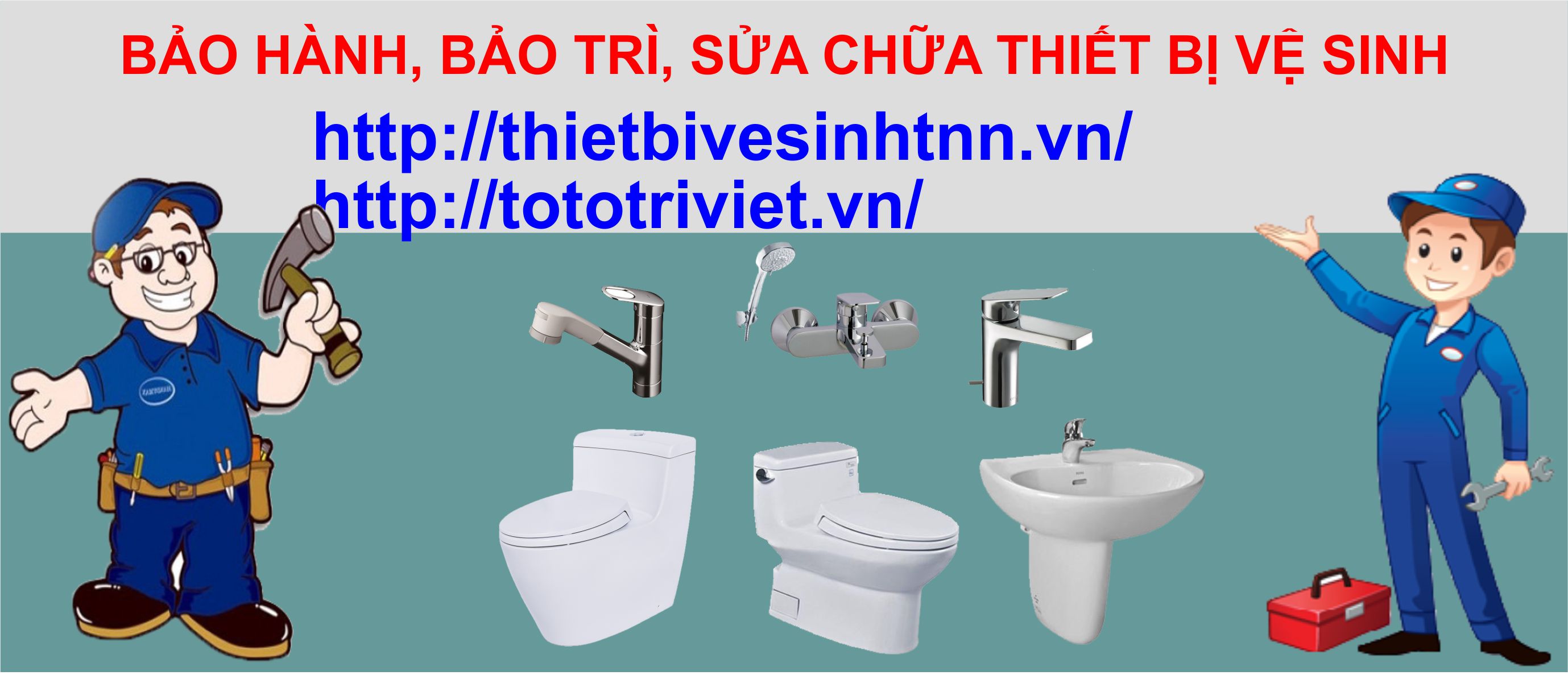 bảo hành, bảo trì thiết bị vệ sinh