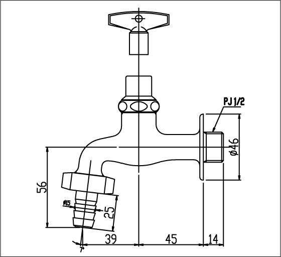 ban-ve-ki-thuat-voi-lanh-gan-tuong-inax-LF-15G-13(JW)