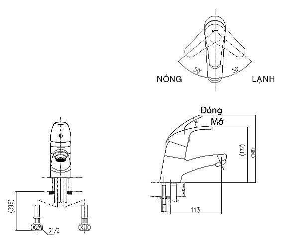 ban-ve-ki-thuat-voi-chau-nong-lanh-inax-LFV-1302S