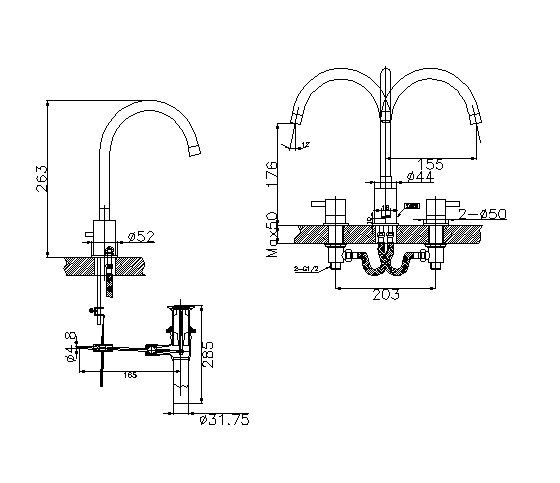 ban-ve-ki-thuat-voi-chau-inax-lfv-7000b