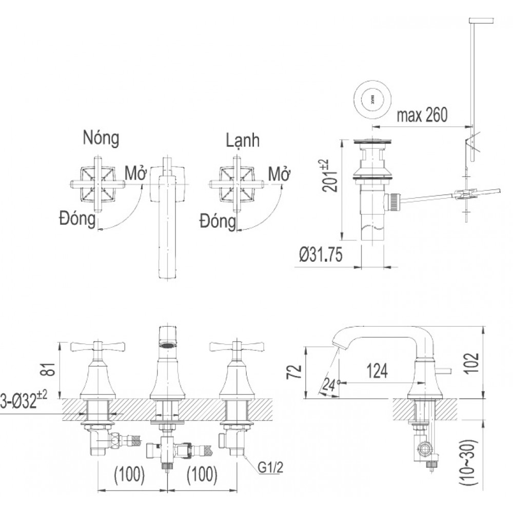 ban-ve-ki-thuat-voi-chau-inax-LFV-8100B