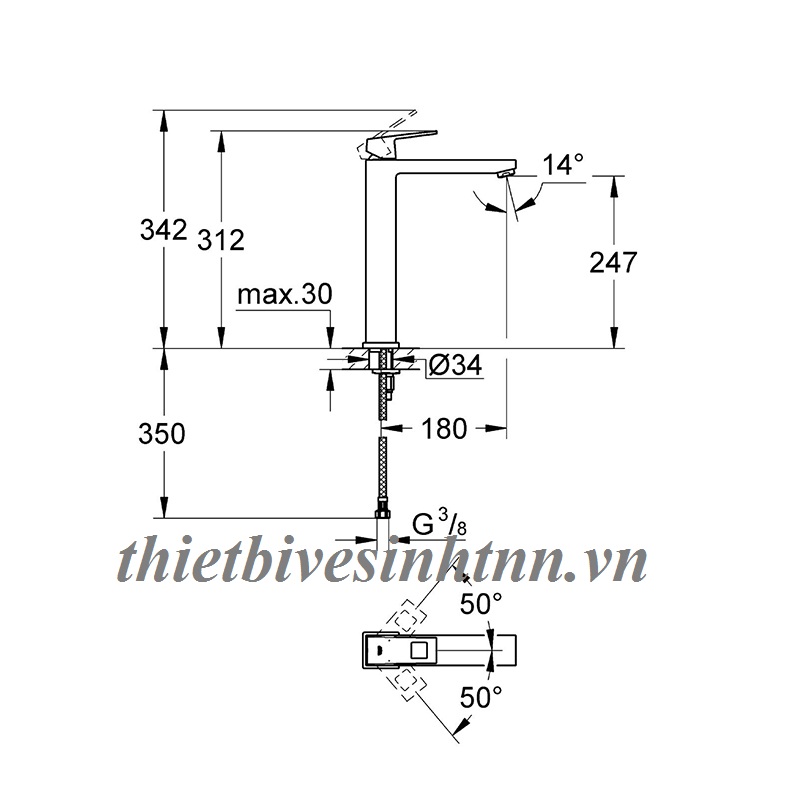 ban-ve-voi-chau-nong-lanh-grohe-23406000