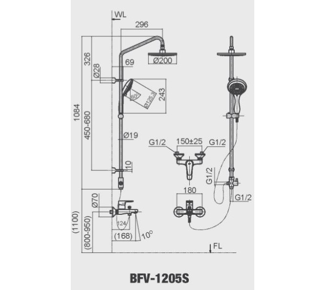 sen-cay-ghep-nong-lanh-inax-BFV-1205S