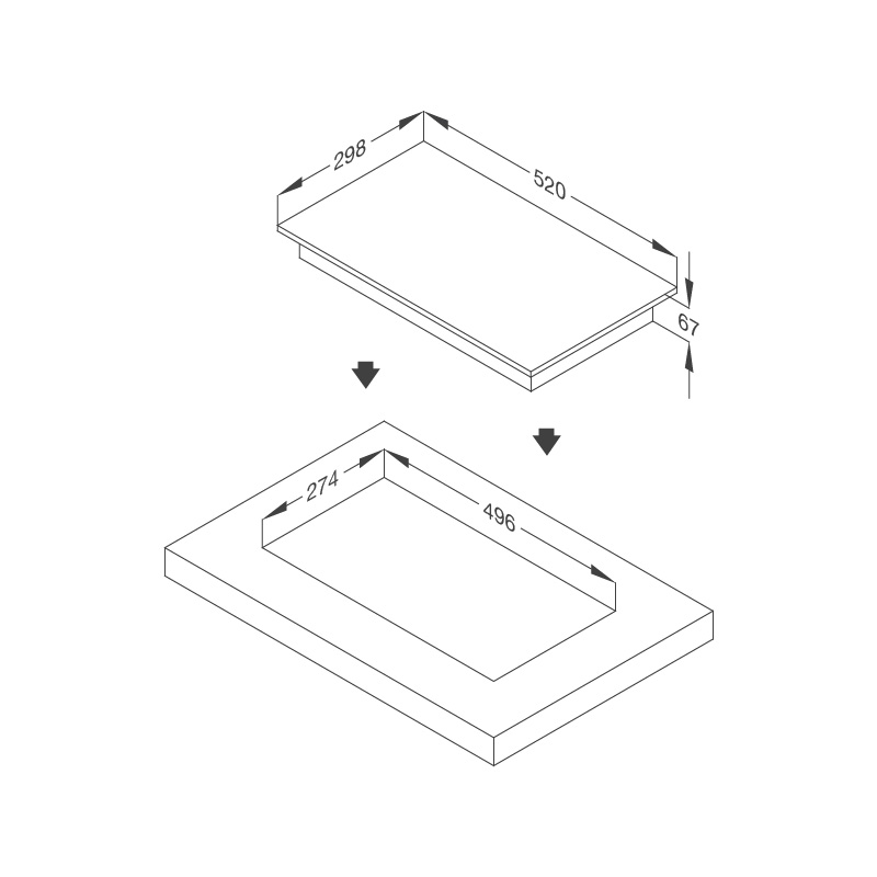 ban-ve-ki-thuat-bep-kinh-am-2-dien-dang-domino-MDR 302