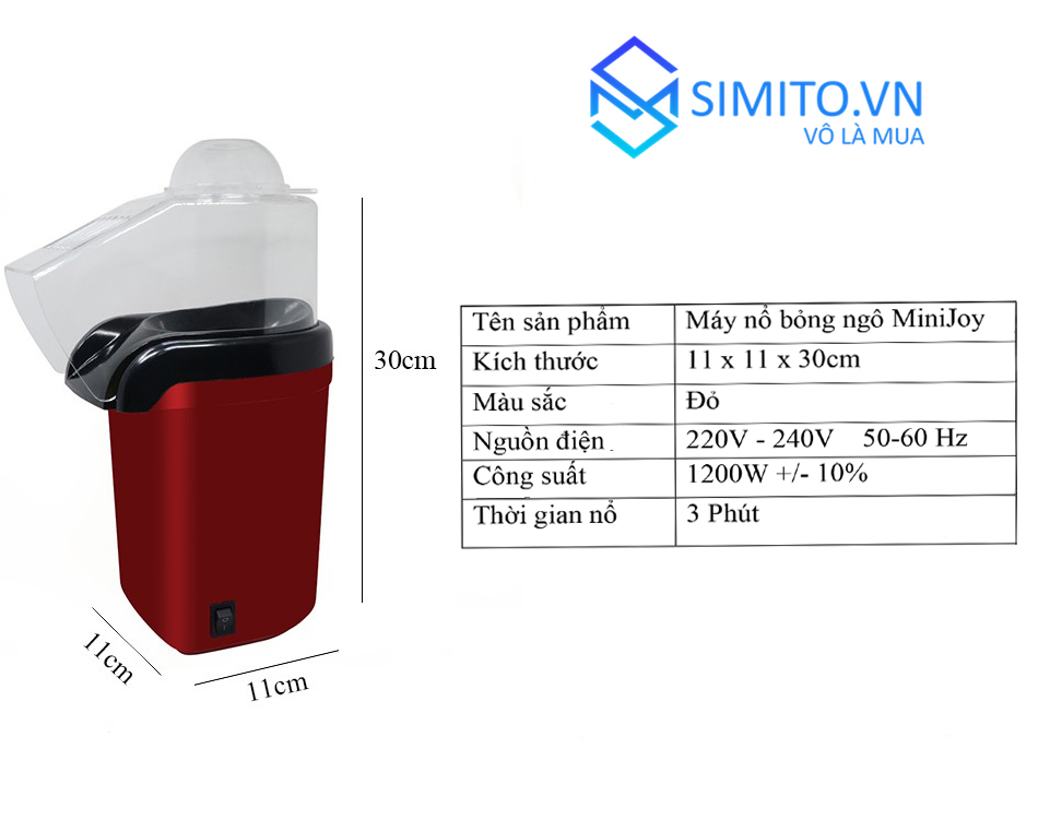 Mảy nổ bỏng ngô, máy làm bắp rang bơ, máy nổ bỏng, mảy làm bắp rang bở tại nhà, máy nổ bỏng ngô mini