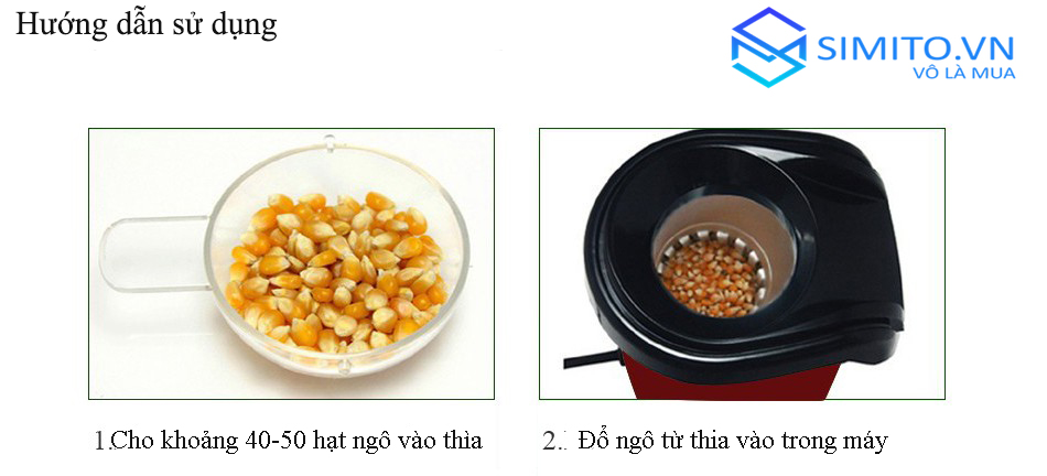 Mảy nổ bỏng ngô, máy làm bắp rang bơ, máy nổ bỏng, mảy làm bắp rang bở tại nhà, máy nổ bỏng ngô mini