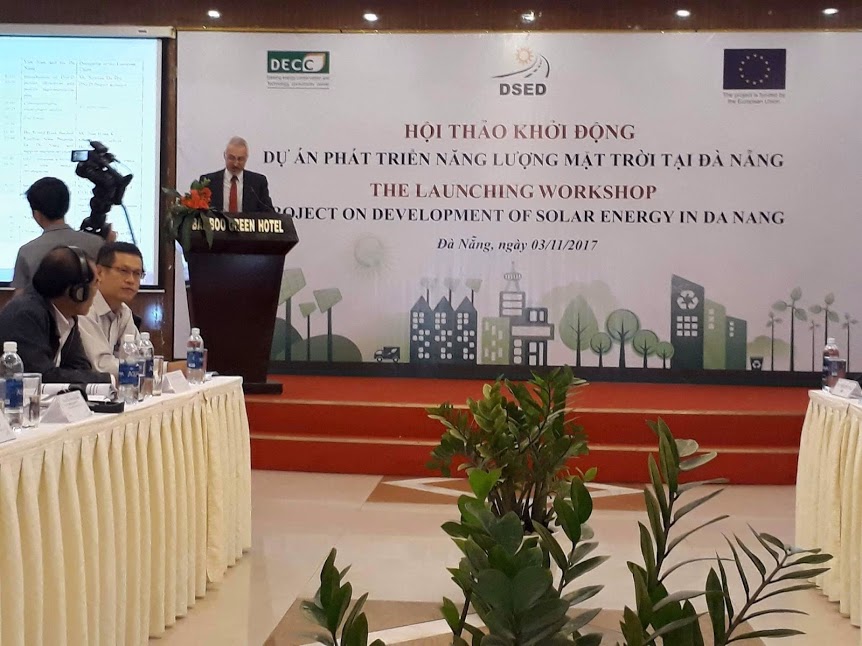 Phát biểu chào mừng của ông Alejandro Montalban Trưởng phòng Hợp tác, Phái đoàn Liên minh Châu Âu